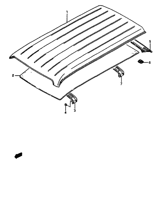 Roof panel