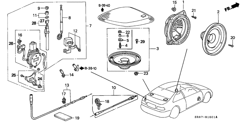Radio antenna/speaker