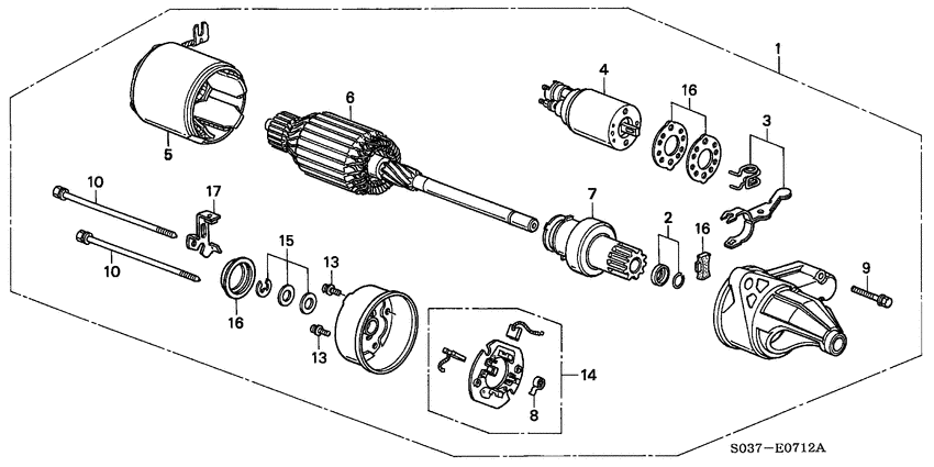 Starter motor