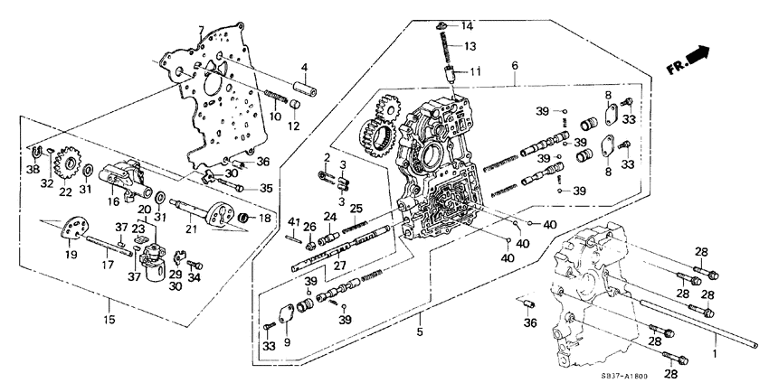 Main valve body/governor