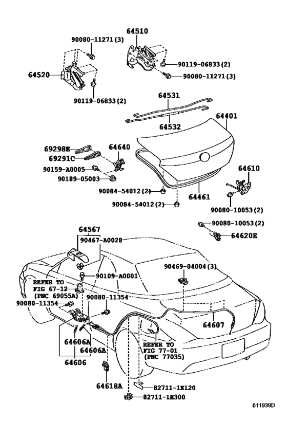 Luggage Compartment Door & Lock