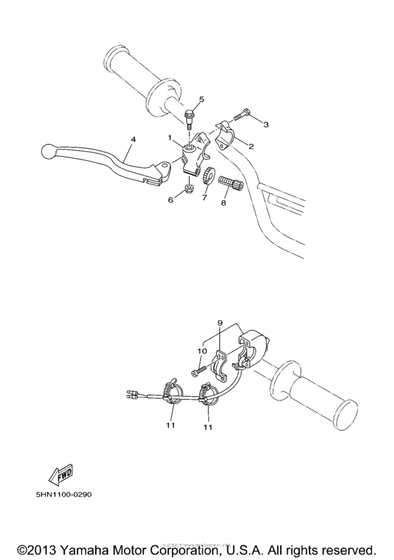 Handle switch & lever