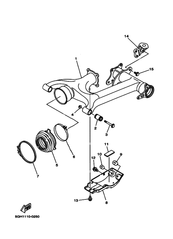 Rear arm & suspension