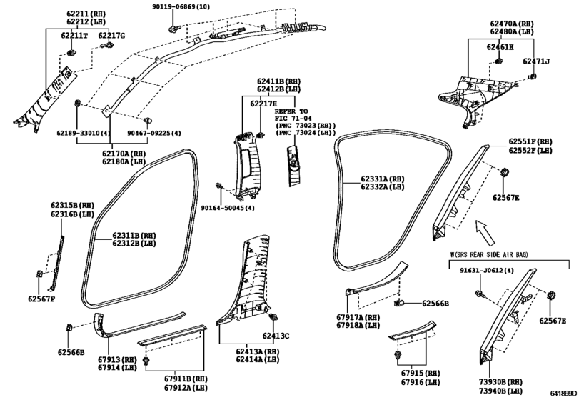 Inside Trim Board & Door Opening Trim Moulding
