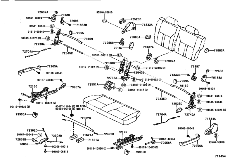 Rear Seat & Seat Track
