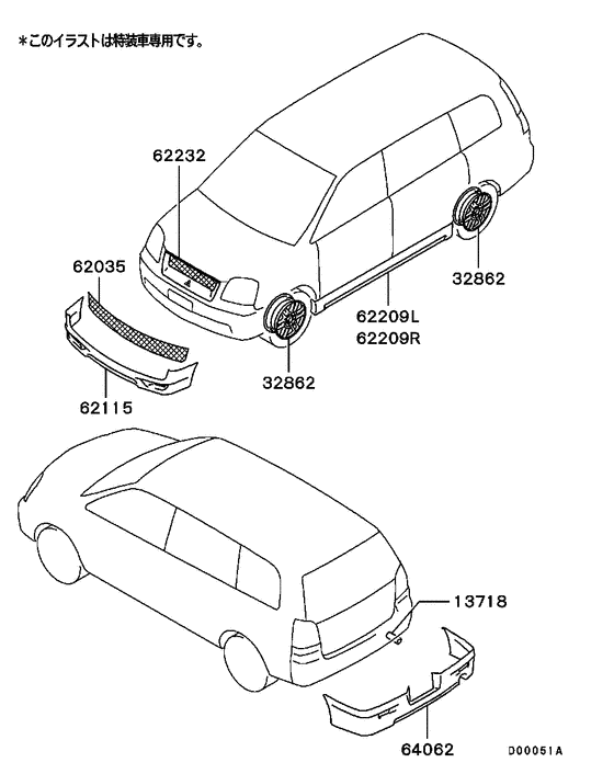 Special equipment parts