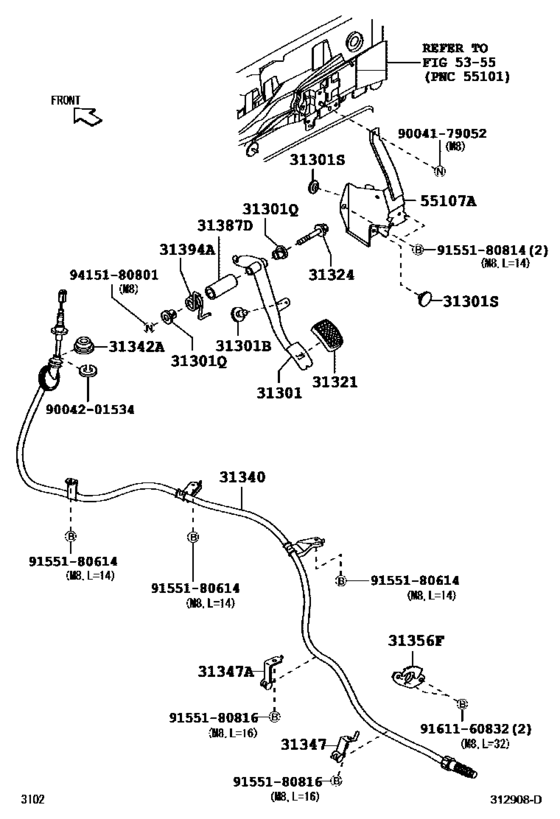 Clutch Pedal & Flexible Hose