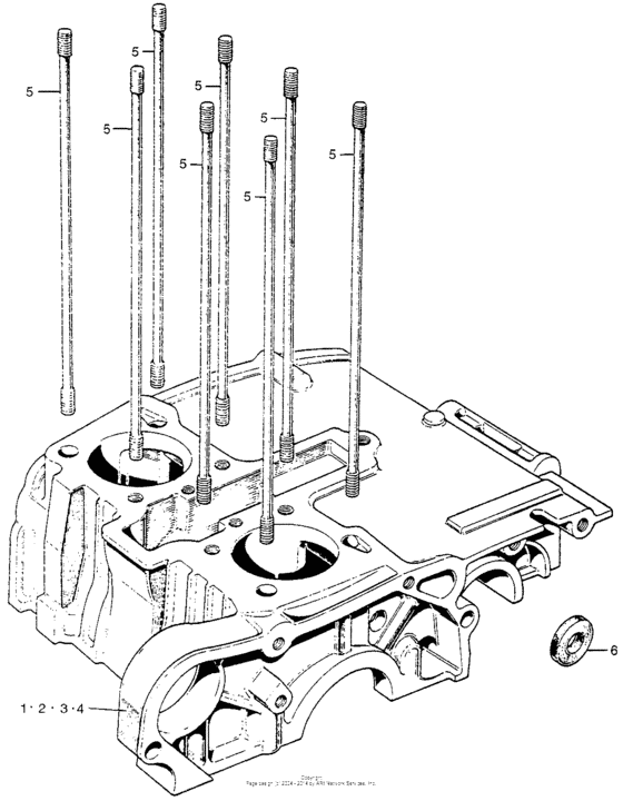 Upper crankcase