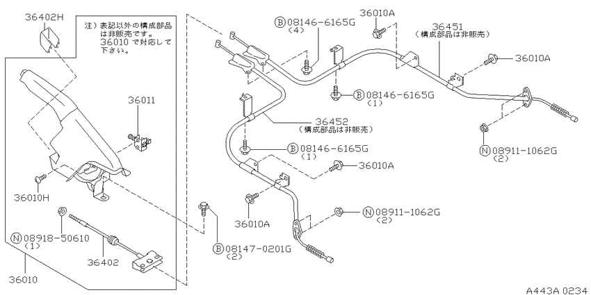 Parking brake control