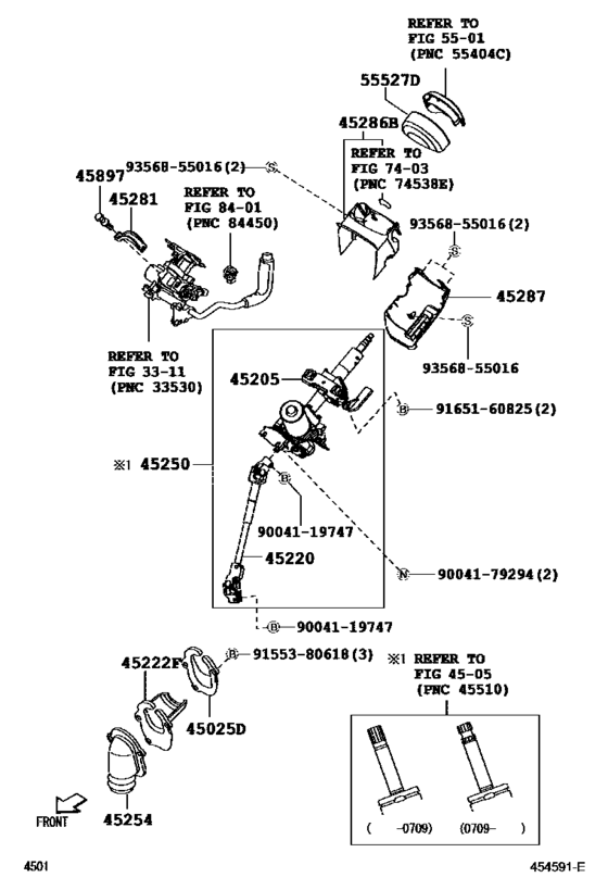 Steering Column & Shaft