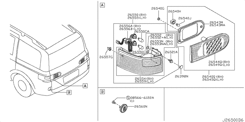 Rear combination lamp