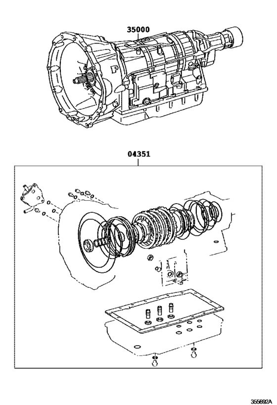 Transaxle Or Transmission Assy & Gasket Kit (Atm)