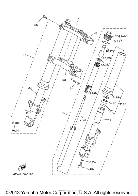 Front fork