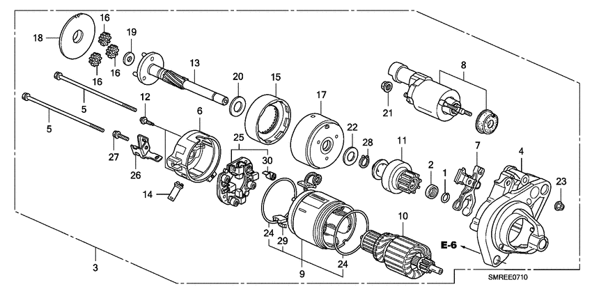 Starter motor