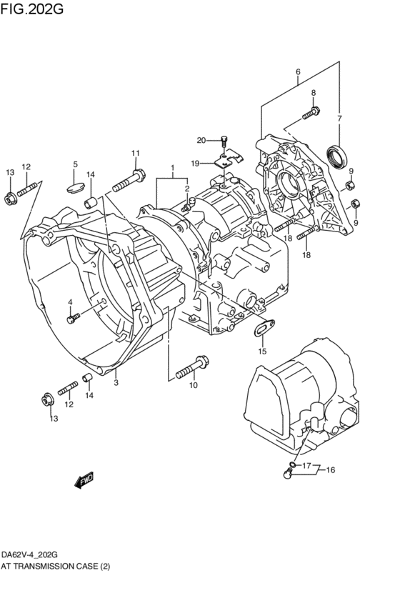 at - transmission case