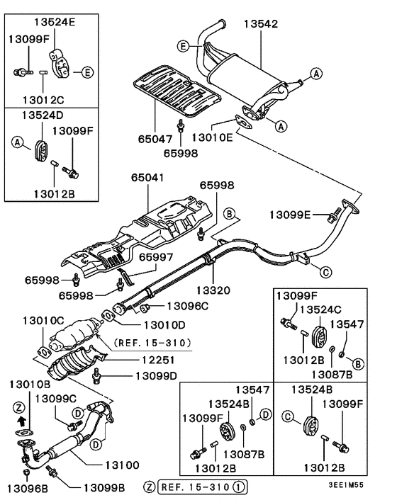 Exhaust pipe & muffler