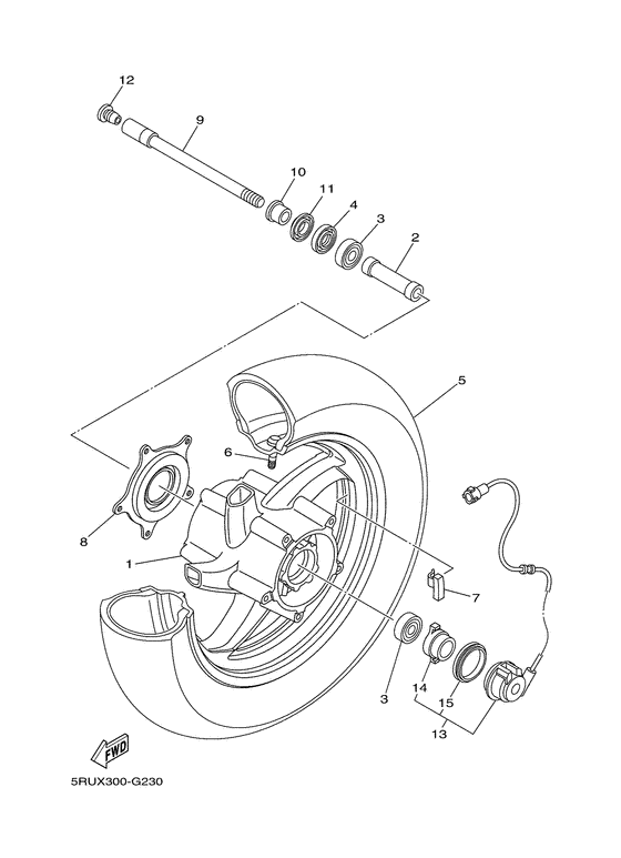 Front wheel