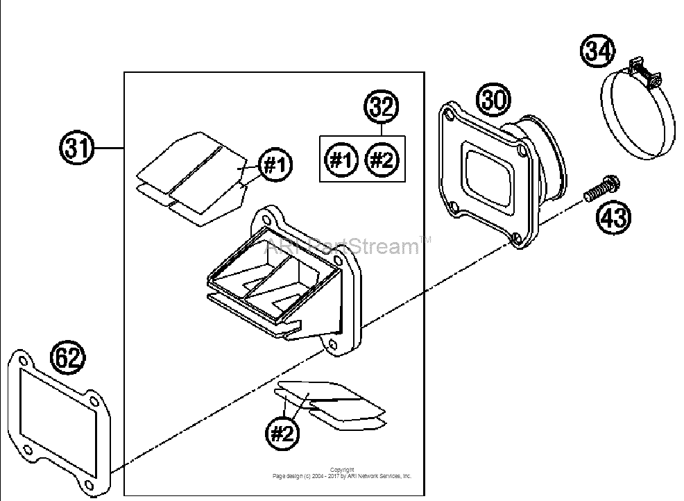 Reed Valve Case