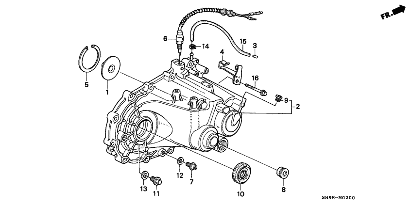 Transmission housing