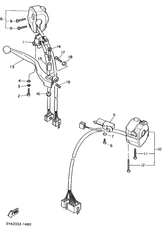 Handle switch & lever