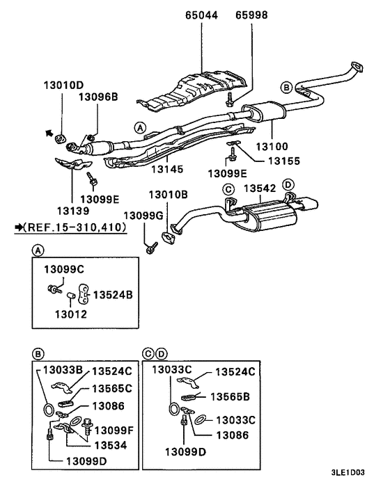Exhaust pipe & muffler