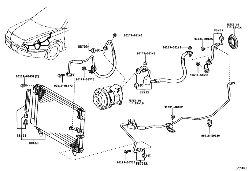 Heating & Air Conditioning - Cooler Piping