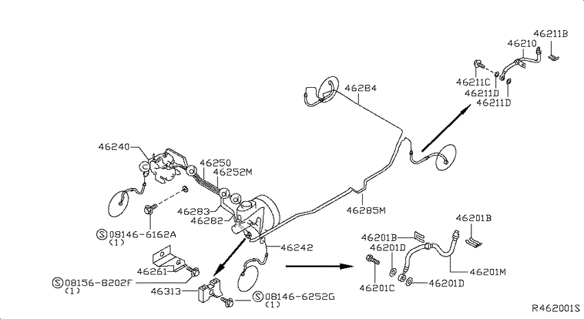 Brake piping & control