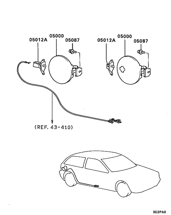 Fuel filler lid & lock