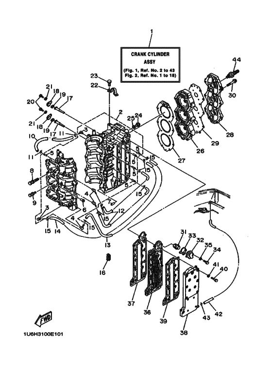 Cylinder & crankcase