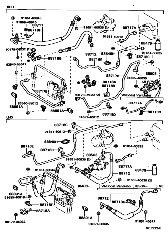 Heating & Air Conditioning - Cooler Piping