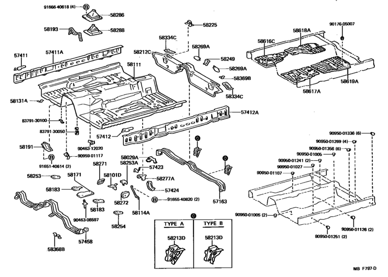 Floor Pan & Lower Back Panel