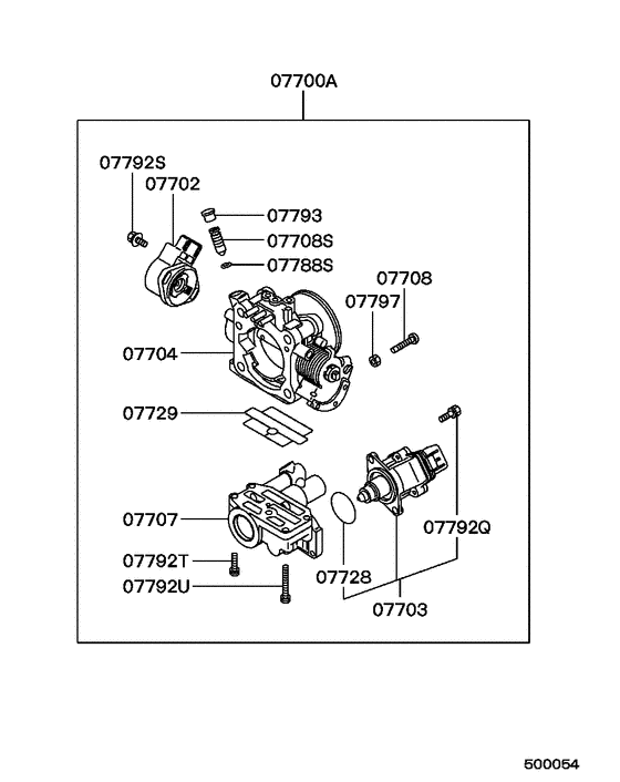 Injector & throttle body