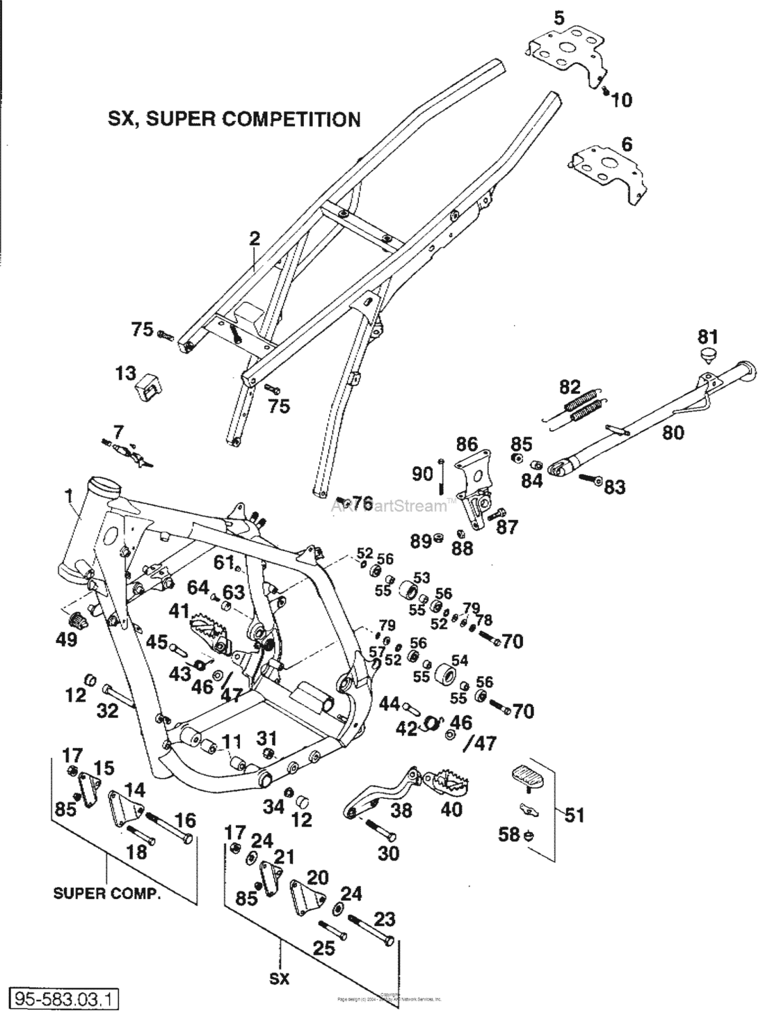 Frame, Sub Frame