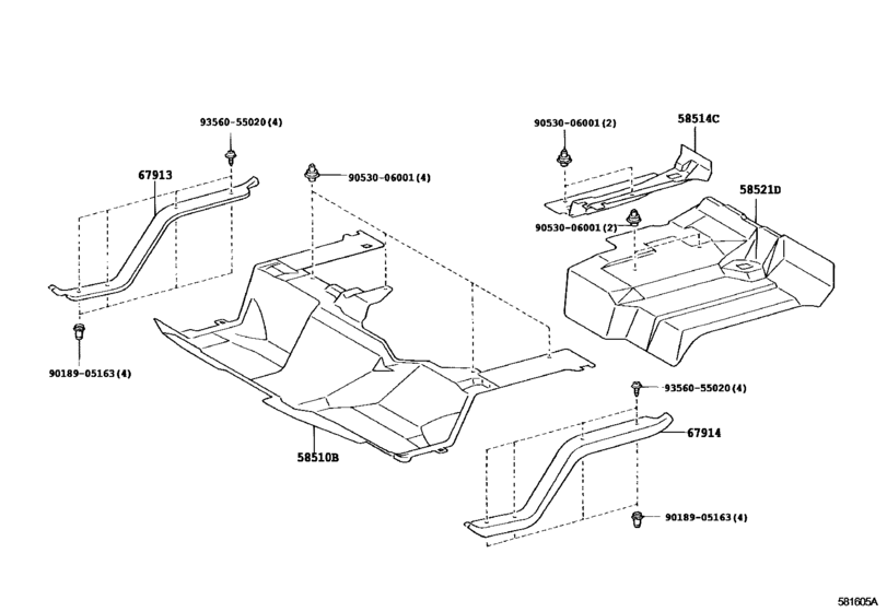 Floor Mat & Silencer Pad