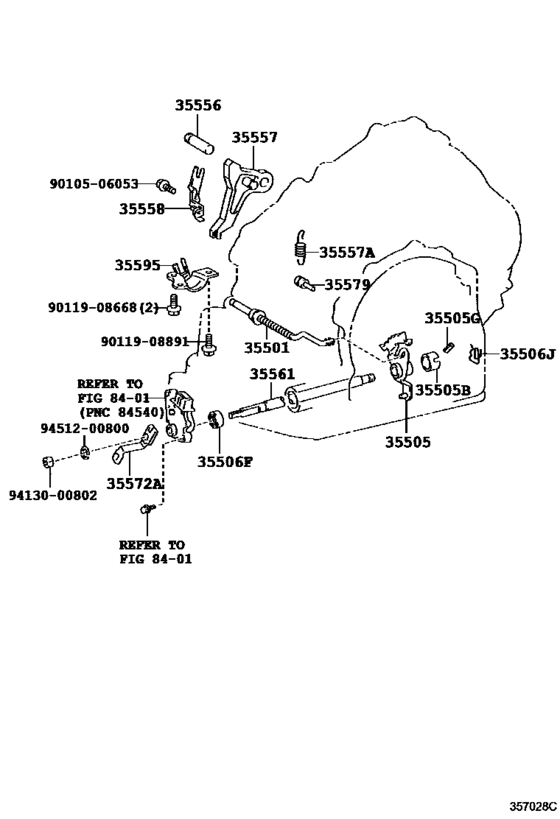 Throttle Link & Valve Lever (Atm)
