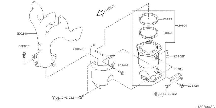 Catalyst converter