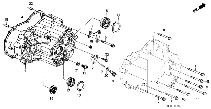 Transmission housing