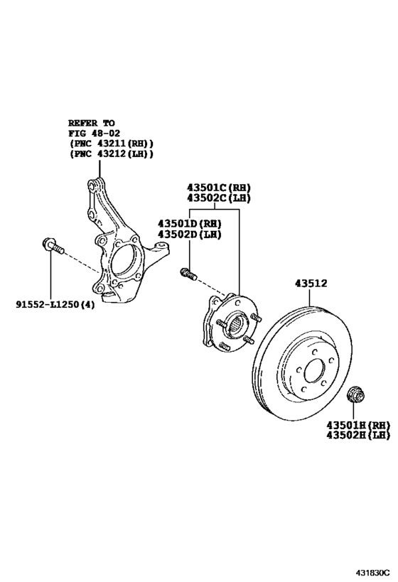 Front Axle Hub