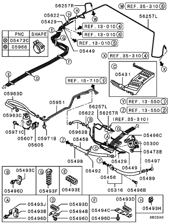 Fuel line & vapor gas control