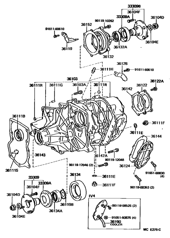 Transfer Case & Extension Housing