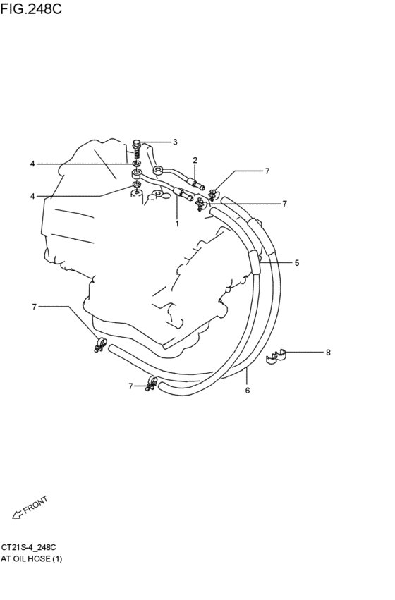 at - oil hose