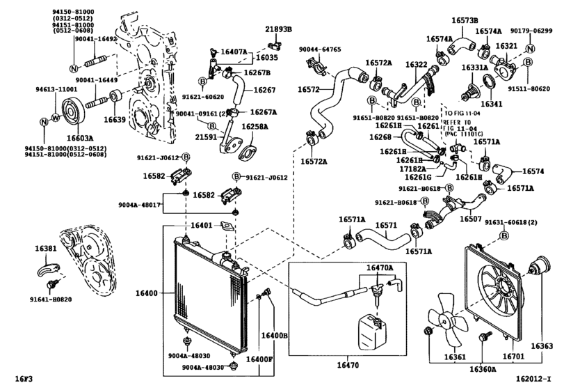 Radiator & Water Outlet