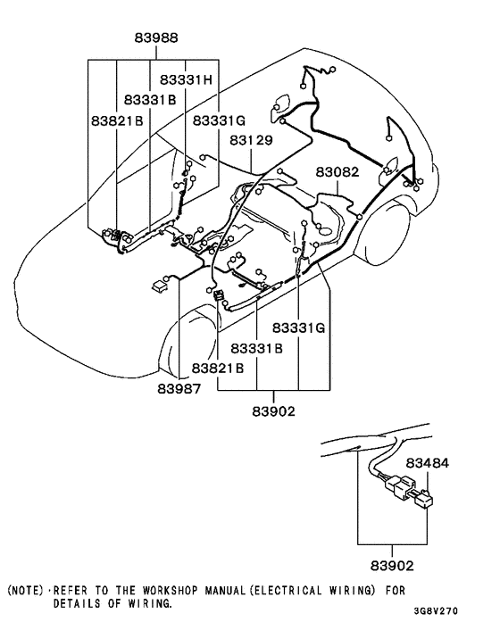 Wiring & attaching parts