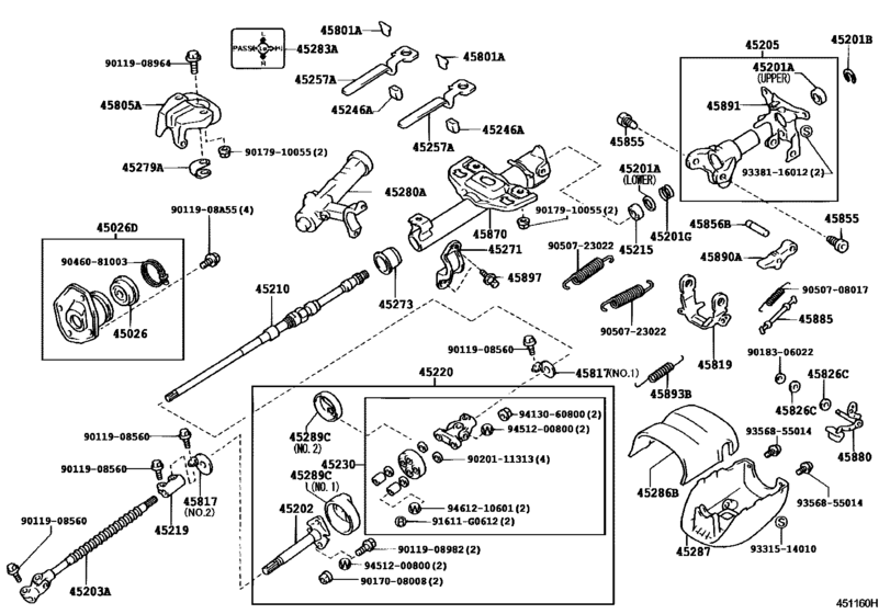 Steering Column & Shaft