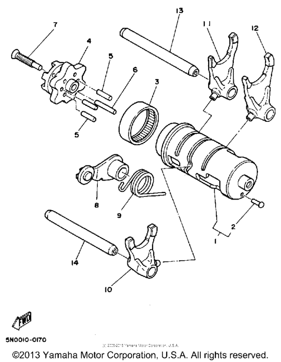 Shift Cam & Fork