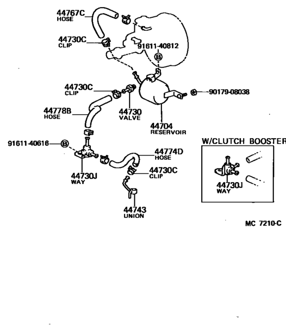 Brake Booster & Vacuum Tube