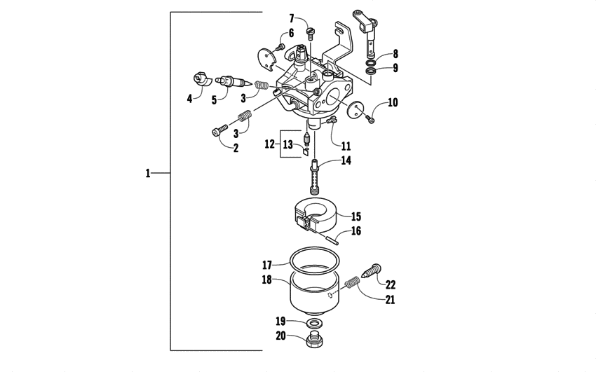 Carburetor assembly