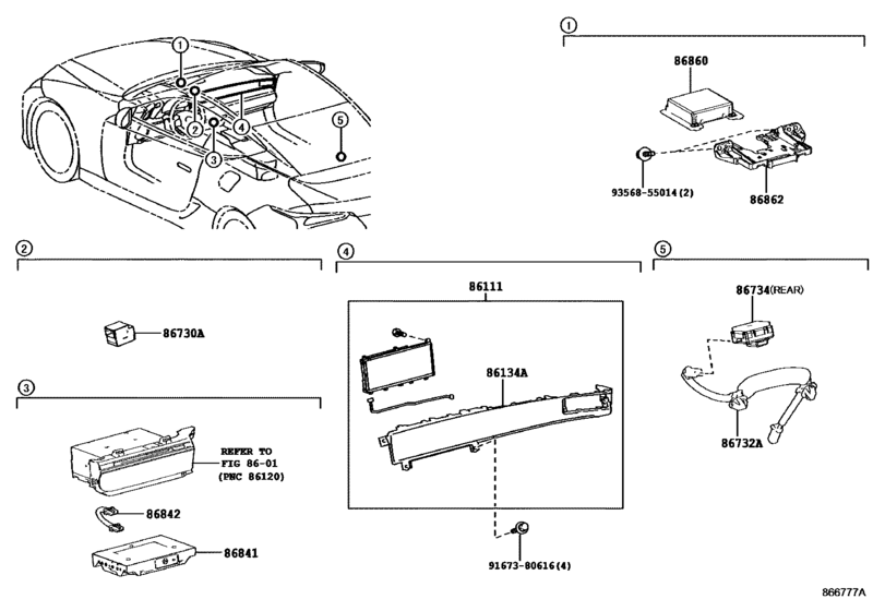 Navigation & Front Monitor Display