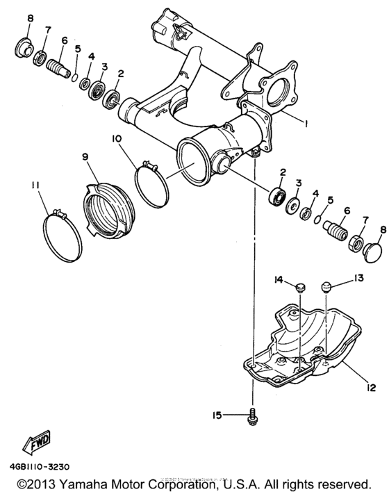 Rear arm & suspension