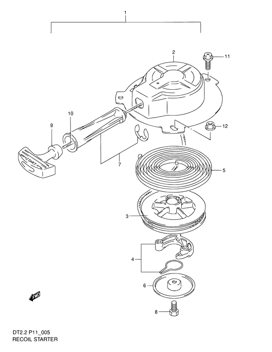 Recoil starter